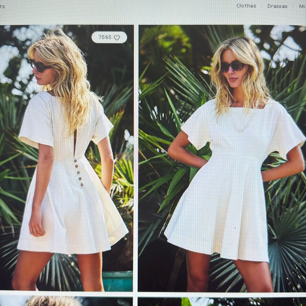 Free People Breezy Chic Mini dress